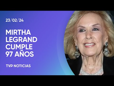 El cumpleaÃ±os de Mirtha Legrand, una diva inoxidable
