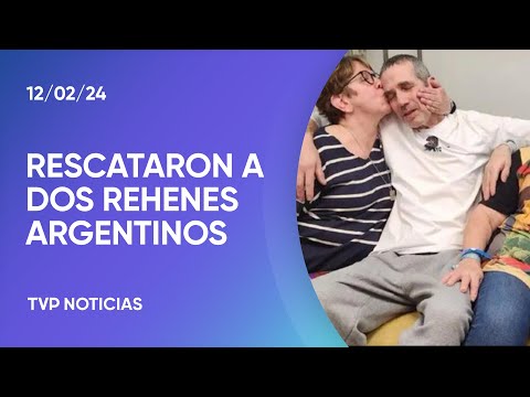 El ejÃ©rcito israelÃ­ rescatÃ³ a dos rehenes argentinos en poder de Hamas