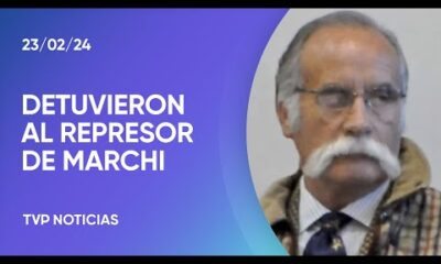 El exmilitar condenado Gustavo De Marchi fue detenido