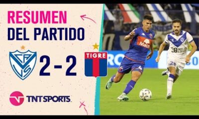 El Fortin igualó ante un Matador que cortó la sequía | #Velez 2-2 #Tigre | Resumen