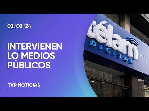 El Gobierno interviene los Medios Públicos El Gobierno interviene los Medios Públicos