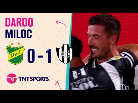 El gol de Dardo Miloc para Central Córdoba ante Defensa y Justicia El gol de Dardo Miloc para Central Córdoba ante Defensa y Justicia