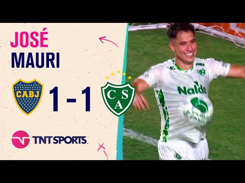 El gol de #Mauri que le dio la igualdad a #Sarmiento ante #Boca