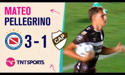 El gol del descuento de Mateo Pellegrino para Platense ante Argentinos