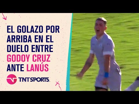 El golazo de afuera del área de Godoy Cruz ante Lanús