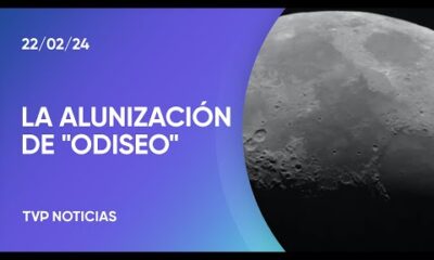 El mÃ³dulo Odiseo alunizarÃ¡ en el polo sur lunar