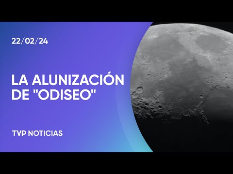 El módulo Odiseo alunizará en el polo sur lunar El módulo Odiseo alunizará en el polo sur lunar