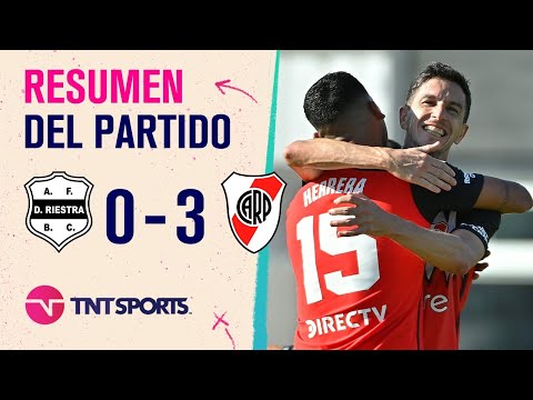 El Millonario no tuvo problemas ante el Guapo ⚪🔴⚪ | #DeportivoRiestra 0-3 #River | Resumen