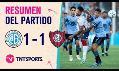 El Pirata y el Ciclón empataron en Alberdi 🤝 | #Belgrano 1-1 #SanLorenzo | Resumen