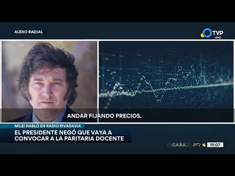 El Presidente negó que vaya a convocar a la paritaria docente El Presidente negó que vaya a convocar a la paritaria docente