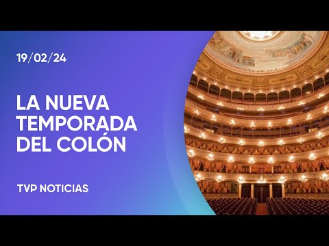 El Teatro ColÃ³n presentÃ³ su nueva temporada 2024