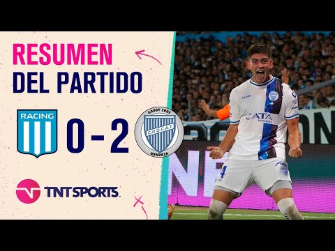 El Tomba venció a la Academia y sigue bien arriba 🔵⚪ | #Racing 0-2 #GodoyCruz | Resumen
