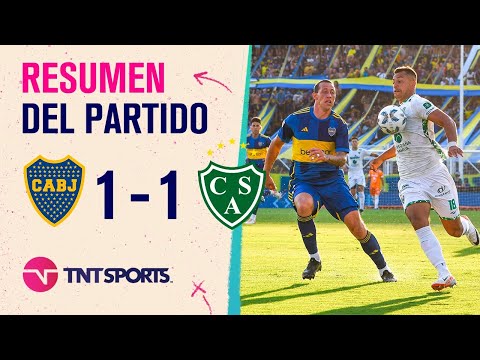 El Xeneize tuvo muchas chances, pero igualó ante el Verde 🟰 | #Boca 1-1 #Sarmiento | Resumen