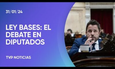 En Diputados comenzÃ³ la maratÃ³nica sesiÃ³n sobre la âLey Basesâ