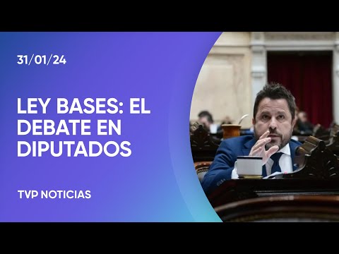 En Diputados comenzÃ³ la maratÃ³nica sesiÃ³n sobre la âLey Basesâ