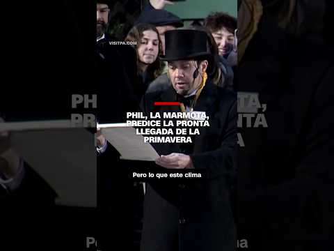 En el Día de la #Marmota, Phil predice la pronta llegada de la primavera En el Día de la #Marmota, Phil predice la pronta llegada de la primavera