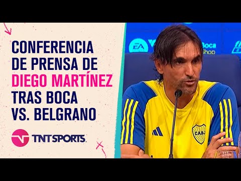 EN VIVO: Diego Martínez habla en conferencia de prensa tras Boca vs. Belgrano EN VIVO: Diego Martínez habla en conferencia de prensa tras Boca vs. Belgrano