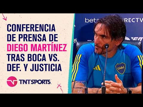 EN VIVO: Diego Martínez habla en conferencia de prensa tras Boca vs. Defensa y Justicia EN VIVO: Diego Martínez habla en conferencia de prensa tras Boca vs. Defensa y Justicia