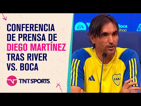 EN VIVO: Diego Martínez habla en conferencia de prensa tras el Superclásico River vs. Boca