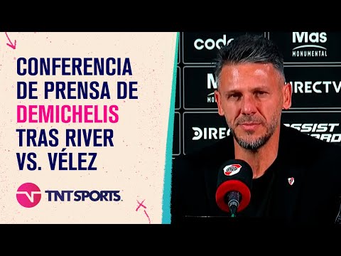 EN VIVO: Martín Demichelis habla en conferencia de prensa tras River vs. Vélez EN VIVO: Martín Demichelis habla en conferencia de prensa tras River vs. Vélez