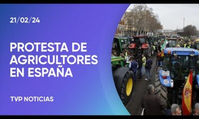 EspaÃ±a: los agricultores tomaron las calles de Madrid