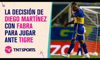 🚨 La decisión de Diego Martínez con #Fabra para el equipo de #Boca ante #Tigre