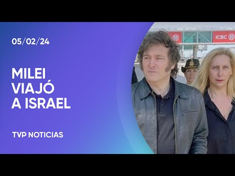 Gira presidencial de Milei