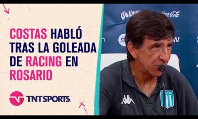 Gustavo Costas declaró tras la victoria de Racing sobre Newell’s por 4 a 0