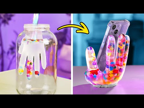 Inspiradoras Ideas de Manualidades con Resina Epoxi y Arcilla 🌈🎨 Inspiradoras Ideas de Manualidades con Resina Epoxi y Arcilla 🌈🎨