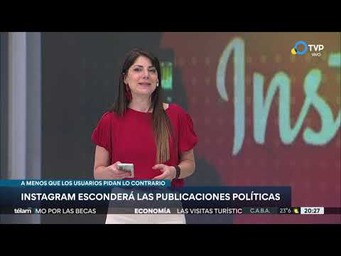 Instagram esconderÃ¡ las publicaciones polÃ­ticas