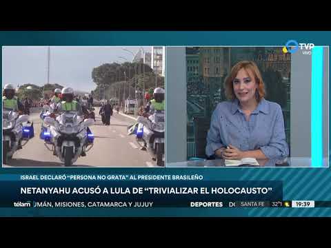 Israel declaró “persona no grata” a Lula Israel declaró “persona no grata” a Lula