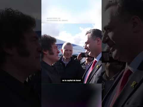 Javier Milei ratificó que mudará la Embajada de Argentina en Israel durante visita al país Javier Milei ratificó que mudará la Embajada de Argentina en Israel durante visita al país