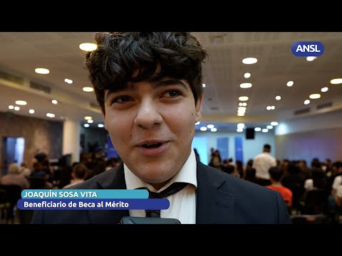 Joaquín Sosa Vita – beneficiario de la Beca al Mérito