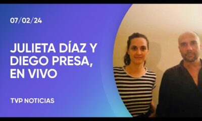 Julieta DÃ­az y Diego Presa navegan un “RÃ­o” de canciones conmovedoras