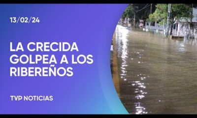 La crecida golpea a la costa de Quilmes