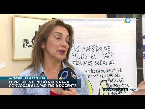 La posición de los gremios docentes por paritarias La posición de los gremios docentes por paritarias
