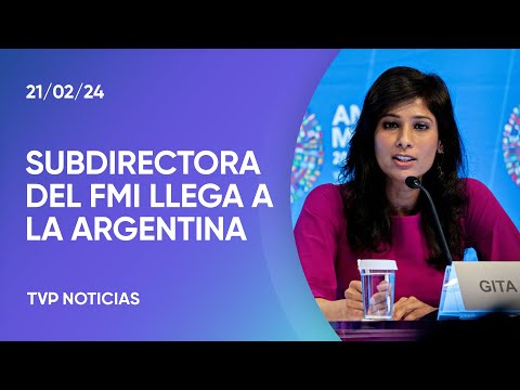 La Subdirectora Gerente del FMI se reúne con el presidente Milei y con Luis Caputo La Subdirectora Gerente del FMI se reúne con el presidente Milei y con Luis Caputo