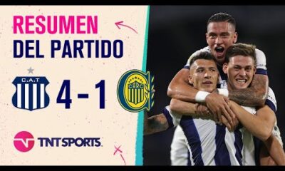 La T y una categórica goleada ante el Canalla 🔵⚪ | #Talleres 4-1 #RosarioCentral | Resumen