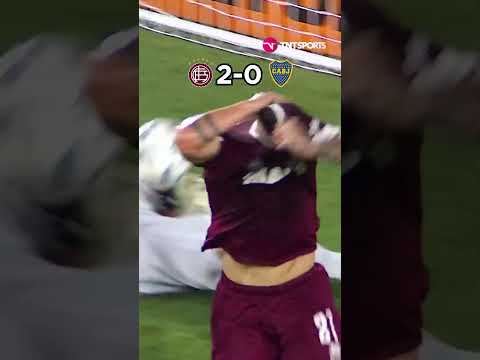 #Lanús venció a #Boca y Diego Martínez sumó su primera derrota ❌#LPFxTNTSports