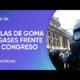 Ley Bases: tensiÃ³n en el Congreso por represiÃ³n policial a manifestantes