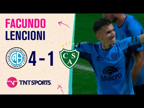 ¡LLEGÓ EL CUARTO! El gol de Facundo Lencioni para Belgrano ante Sarmiento ¡LLEGÓ EL CUARTO! El gol de Facundo Lencioni para Belgrano ante Sarmiento