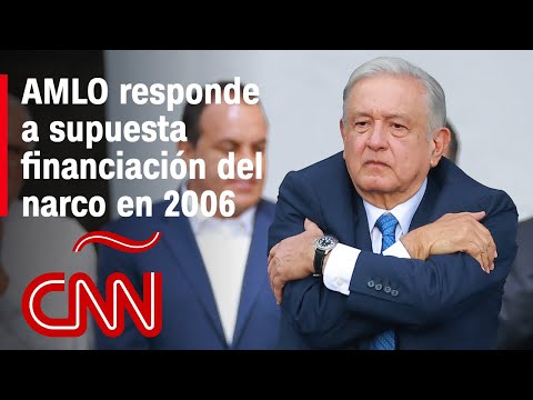 López Obrador responde a supuesta financiación del narcotráfico en campaña de 2006: Es una calumnia López Obrador responde a supuesta financiación del narcotráfico en campaña de 2006: Es una calumnia