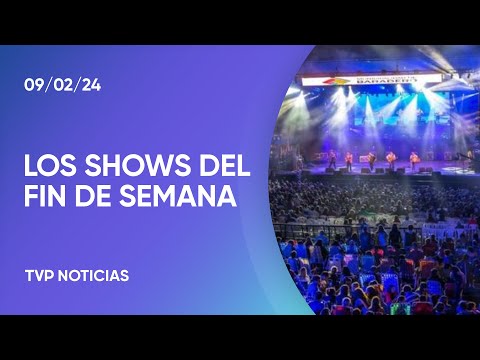 Los mejores shows para este fin de semana de Carnaval Los mejores shows para este fin de semana de Carnaval