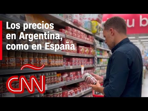 Los precios en Argentina son casi iguales a los de España, pero los salarios son 9 veces más bajos Los precios en Argentina son casi iguales a los de España, pero los salarios son 9 veces más bajos