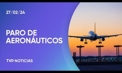 MaÃ±ana: paro aeronÃ¡utico por 24 horas