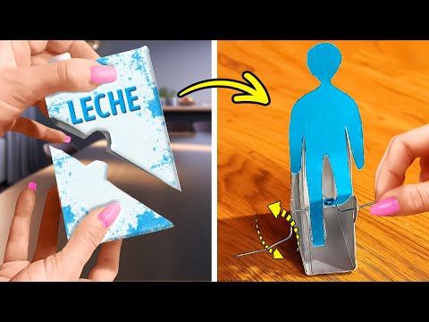 Manualidades de Papel y Cartón para la Escuela y el Hogar 🏫 Ideas de Reciclaje para Padres Manualidades de Papel y Cartón para la Escuela y el Hogar 🏫 Ideas de Reciclaje para Padres