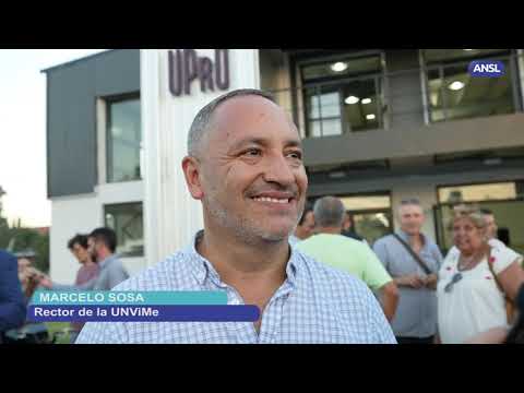 Marcelo Sosa, rector de la UNViMe Marcelo Sosa, rector de la UNViMe