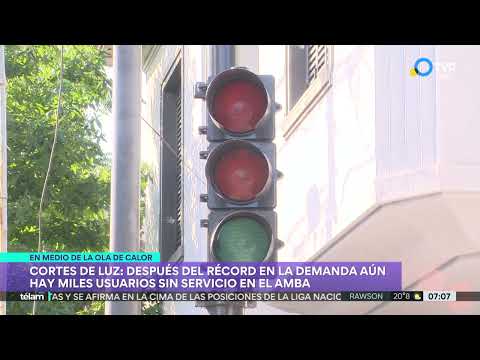 Más de 16.000 usuarios siguen sin luz en el AMBA Más de 16.000 usuarios siguen sin luz en el AMBA