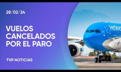 MÃ¡s de 35.000 pasajeros afectados y cientos de vuelos cancelados por paro de personal aeronÃ¡utico