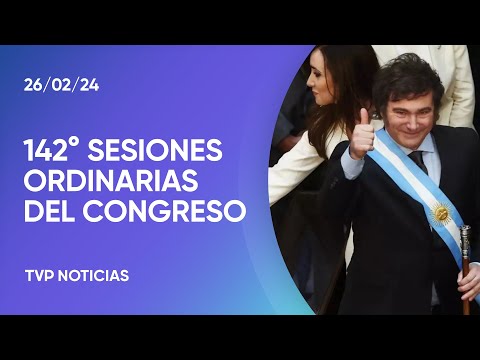 Milei abrirÃ¡ el perÃ­odo legislativo el viernes a las 21 horas